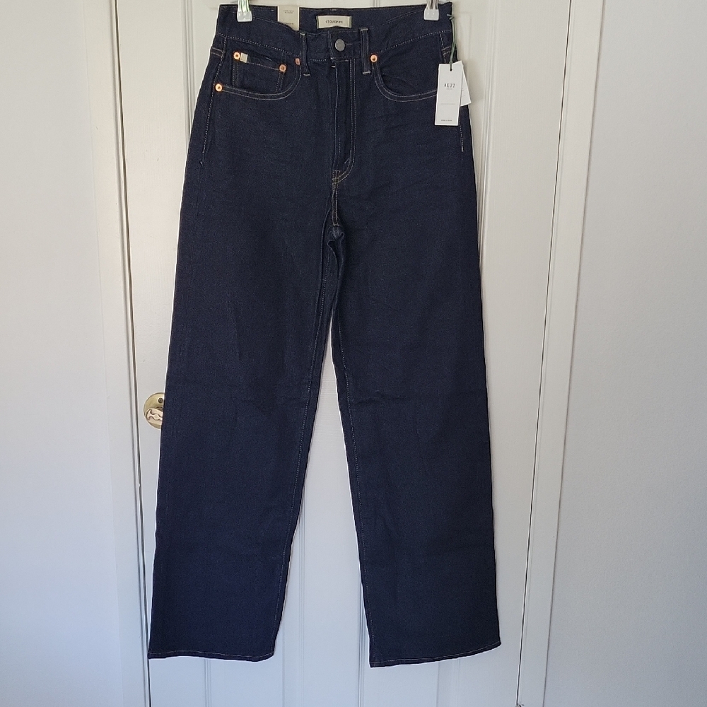 American Eagle Outfitters Blue Flare & Wide Leg Jeans